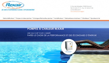 Nouveau site web Rexair