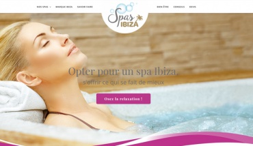 Site internet Spas Ibiza
