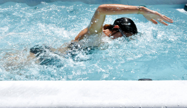 Le spa de nage ultra moderne de chez Aquilus