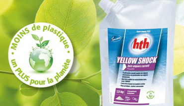 Traiter l'algue moutarde de la piscine - hth® YELLOW SHOCK