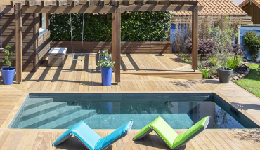 Une mini-piscine proposée par Everblue France