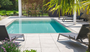 Une piscine installée par ILOT Piscine