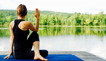 L'aqua-yoga, l'activité qui monte !