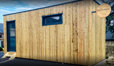 Un container transformé en salon de massage