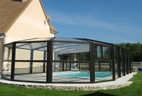 Abri piscine rotonde azenco