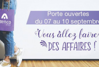 Portes ouvertes AZENCO du 7 au 10 Septembre