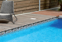 Liner piscine Albon Kandine Bleu-Taupe