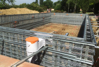 Le coffrage Classic pour piscine en béton armé