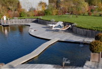 Une piscine naturelle construite par le nouveau concessionnaire Everblue