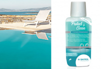 Protect & Clean de Bayrol pour nettoyer la ligne d'eau