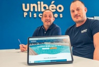 Nouveau site internet Unibéo Piscines 