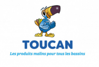 Le logo modifié de la marque française Toucan