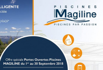 Portes ouvertes Piscines MAGILINE du 1 au 30 Septembre