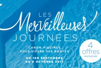 Les Merveilleuses Journées Caron Piscines