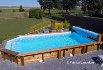 Une piscine respectueuse de l'environnement signée Wood-Pool