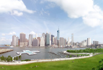 La piscine flottante et écologique prochainement installée à New York