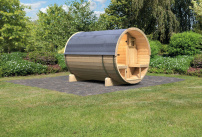 Un sauna Aquilus pour se détendre en hiver