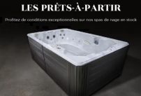 Des spas de nage Clairazur disponibles sans attendre