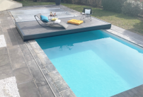 La Stylis Duo, une terrasse mobile qui fait aussi office de couverture piscine