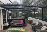 Un abri de terrasse signé Espace Cover